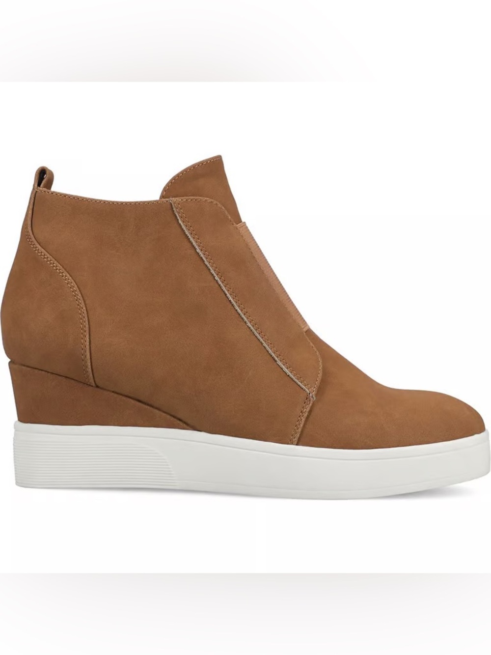Linea Paolo Suede Wedge Heel Sneaker Bootie Felicia (7) - Picture 12 of 12